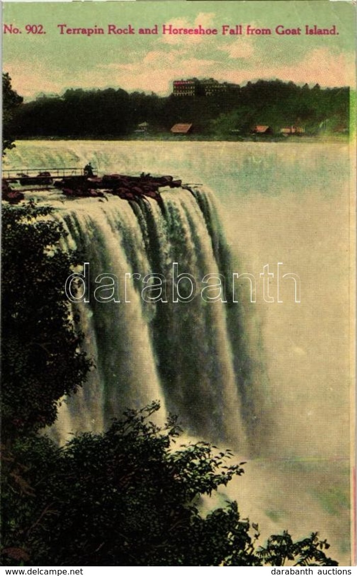 ** T3 Niagara Falls, Terrapin Rock And Horse Shoe Fall (EB) - Ohne Zuordnung