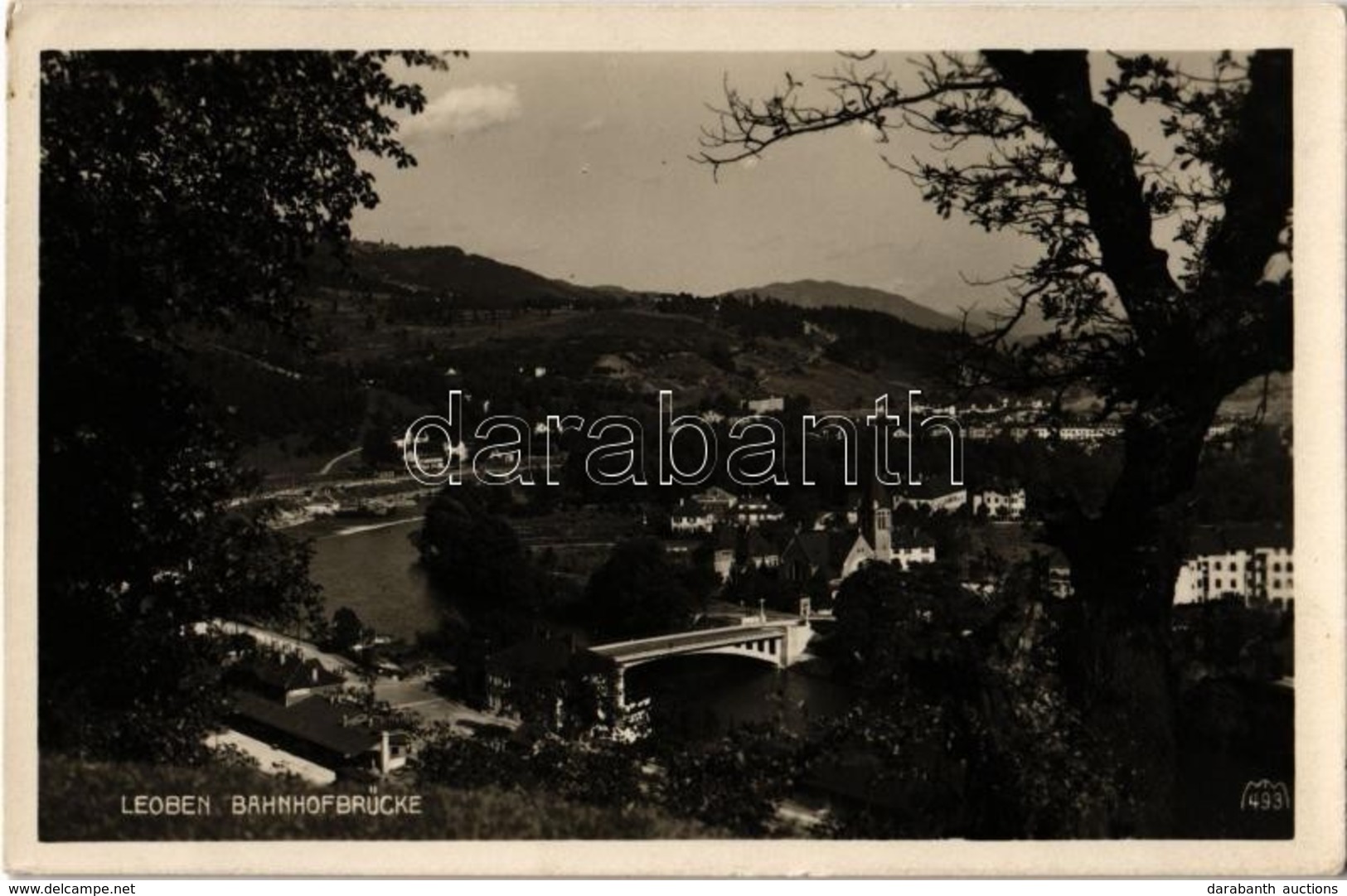 T1/T2 Leoben, Bahnhofbrücke / Railway Station, Bridge - Ohne Zuordnung