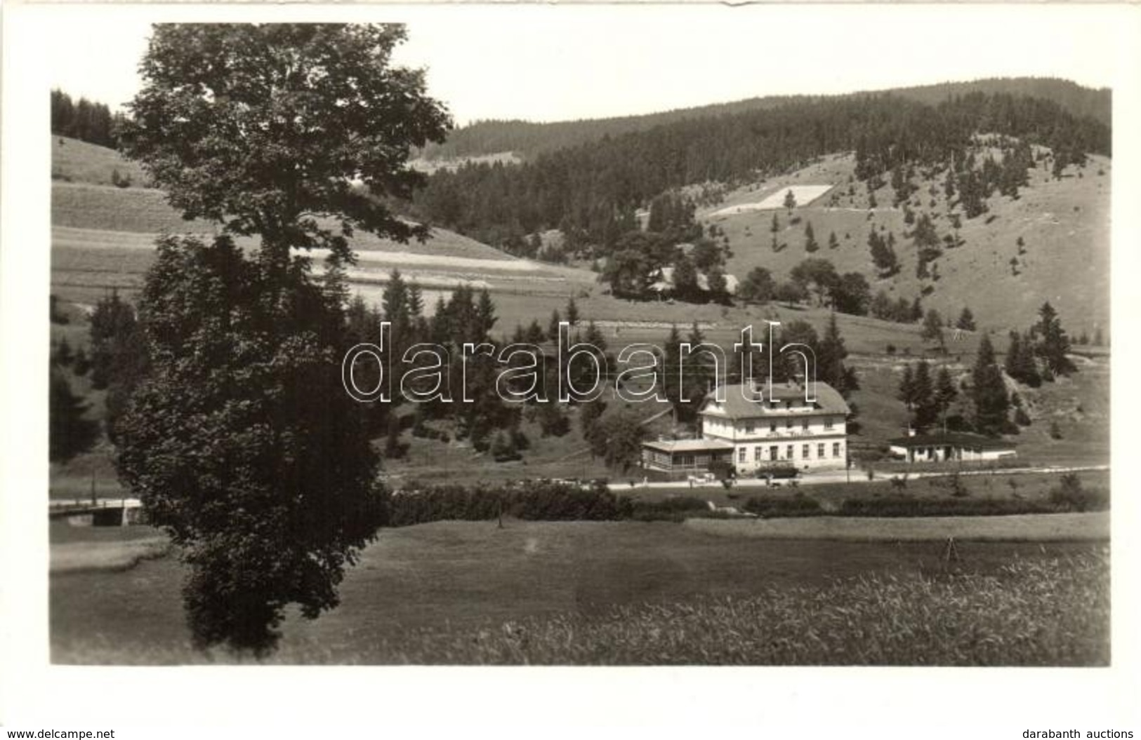 ** T2 Horní Lomná, Hotel Salajka, Autobus, Photo - Ohne Zuordnung