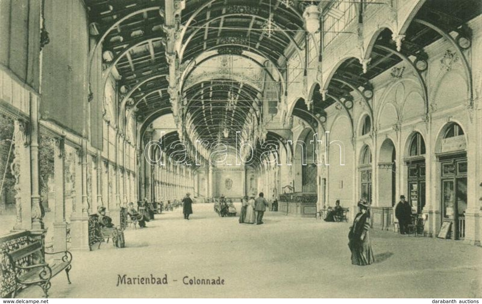 ** T1/T2 Marianske Lazne, Marienbad; Colonnade - Unclassified