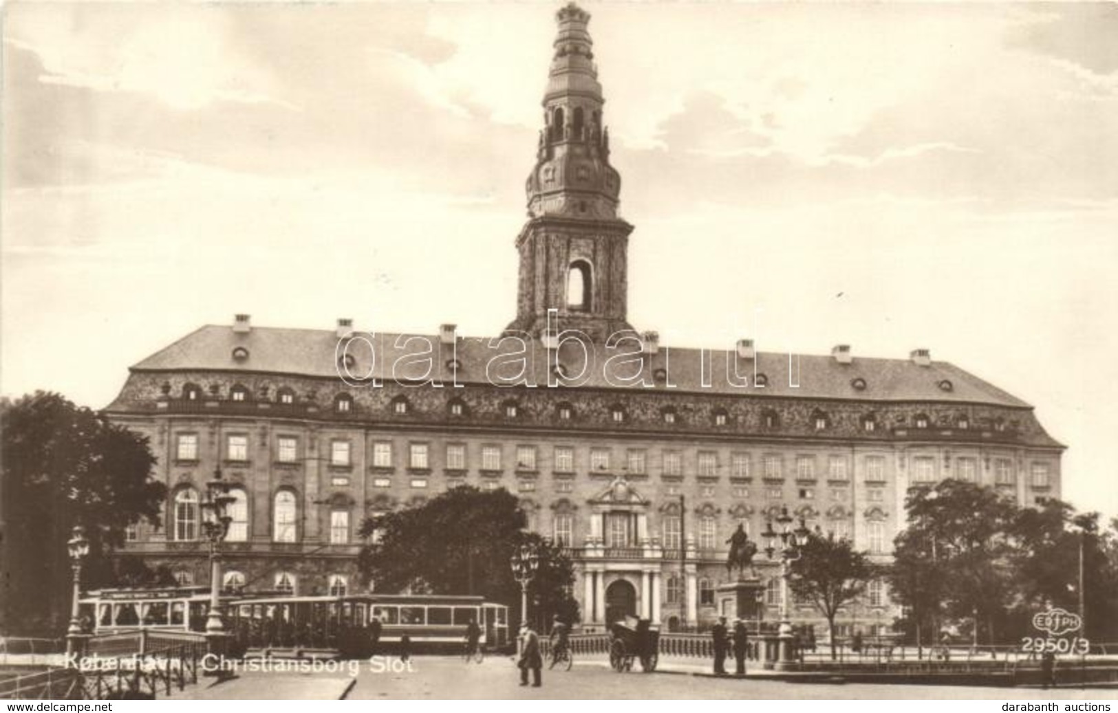 * T2 Copenhagen, Kobenhavn;  Christiansborg Slot / Palace, Tram - Non Classés