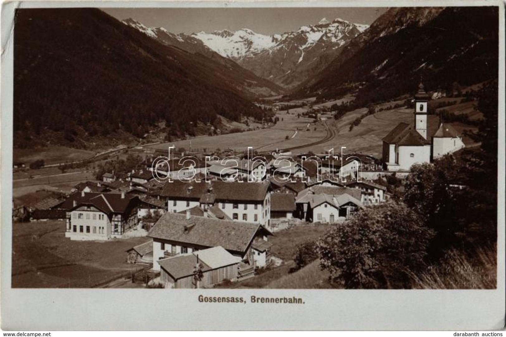 ** T2/T3 Colle Isarco, Gossensass (Südtirol); Brennerbahn. Fritz Gratl Photo (EK) - Ohne Zuordnung