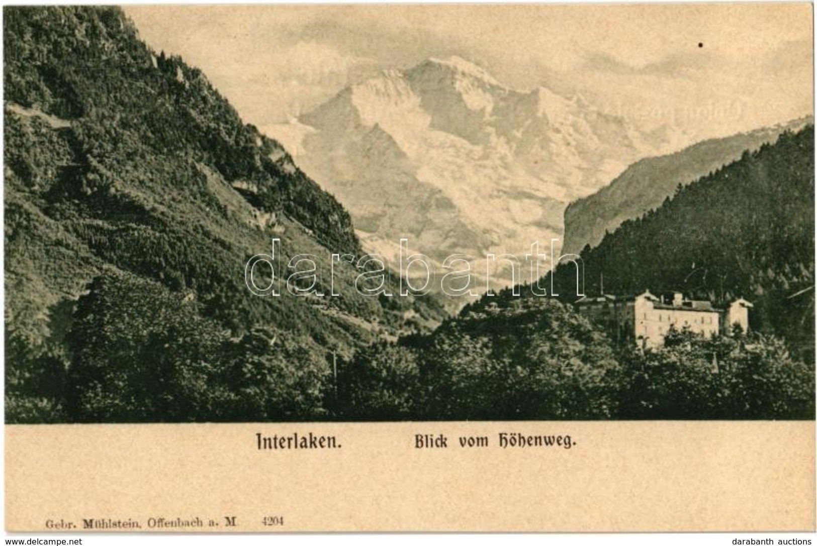 ** T1 Interlaken, Interlacken; Blick Vom Höhenweg - Ohne Zuordnung