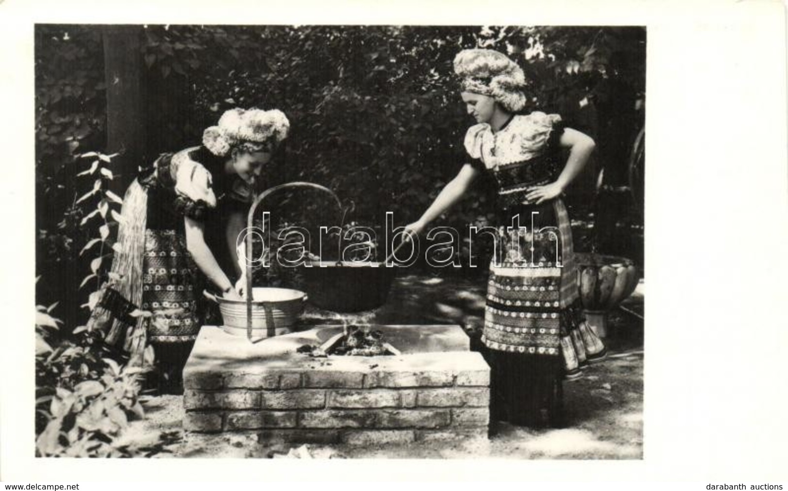 T2 Mezőkövesd, Gulyásfőzés / Hungarian Folklore, Gulasch Cooking - Ohne Zuordnung