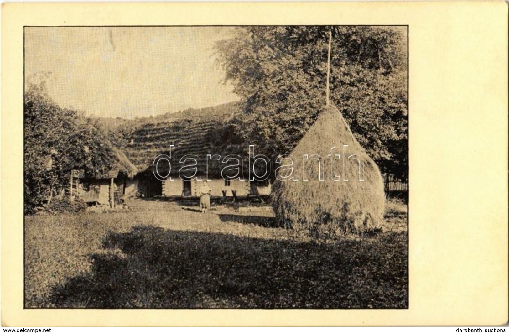 ** T3 Malé Gazdovstvo. Podkarp. Rusi. Jos. Zeibrdlicha / Kis Gazdaság Kárpátalján / Small Farm In Transcarpathia, Folklo - Ohne Zuordnung