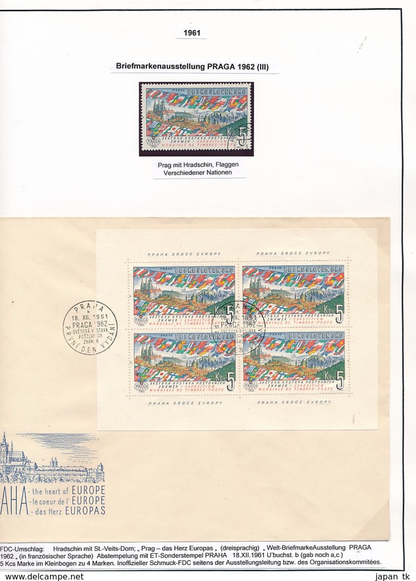 TSCHECHOSLOWAKEI Ausgaben - 1961-1964 Siehe Scan - Used Stamps