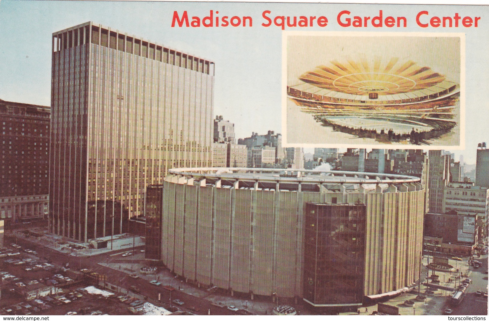 CPA MADISON SQUARE GARDEN CENTER En 1969 - Madison Square Garden Est Une Salle Omnisports Située à Manhattan - Stadia & Sportstructuren