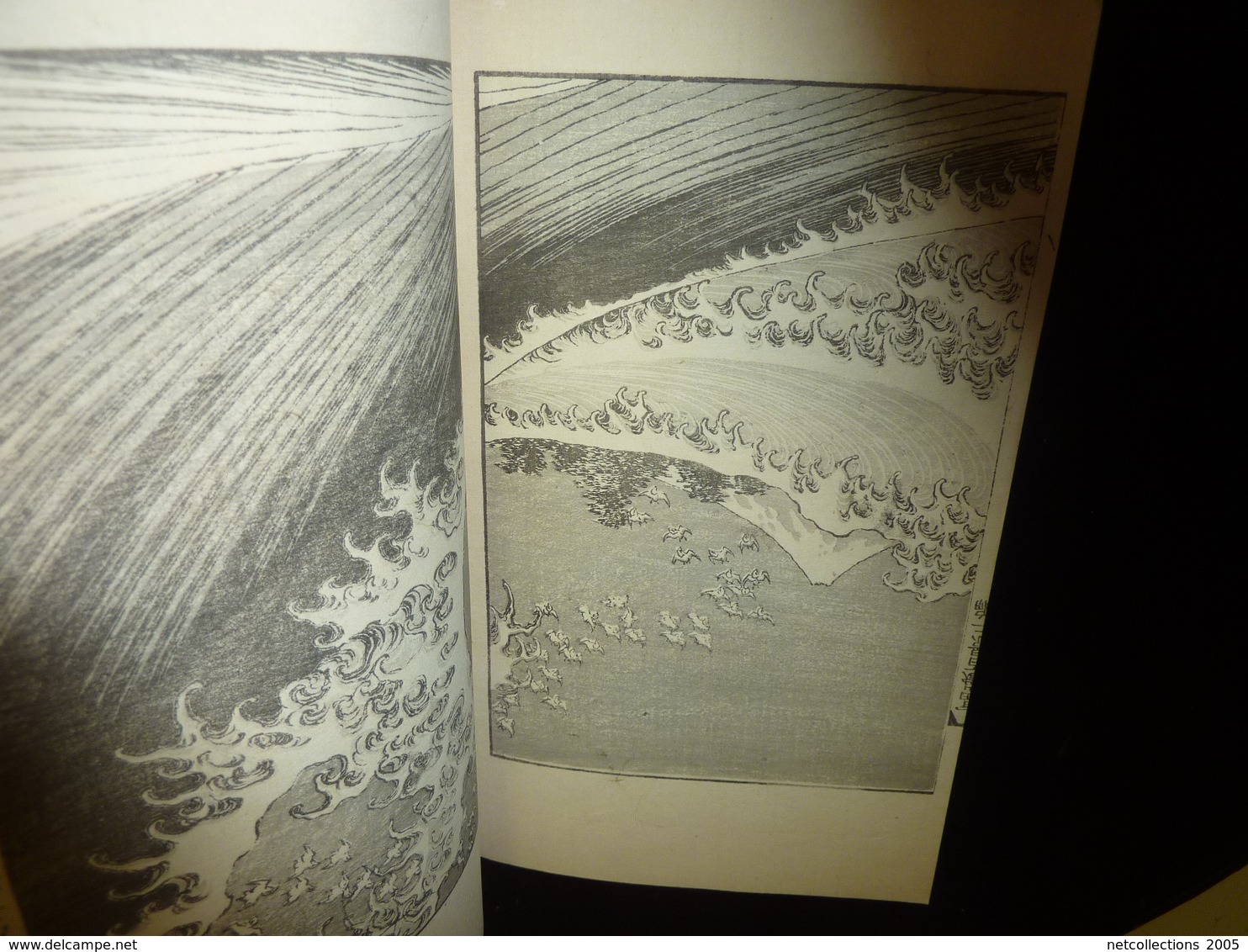 LIVRE ANCIEN JAPONAIS ESTAMPES LITHOGRAPHIES GRAVURES 03 - JAPANESE OLD BOOK ILLUSTRATION