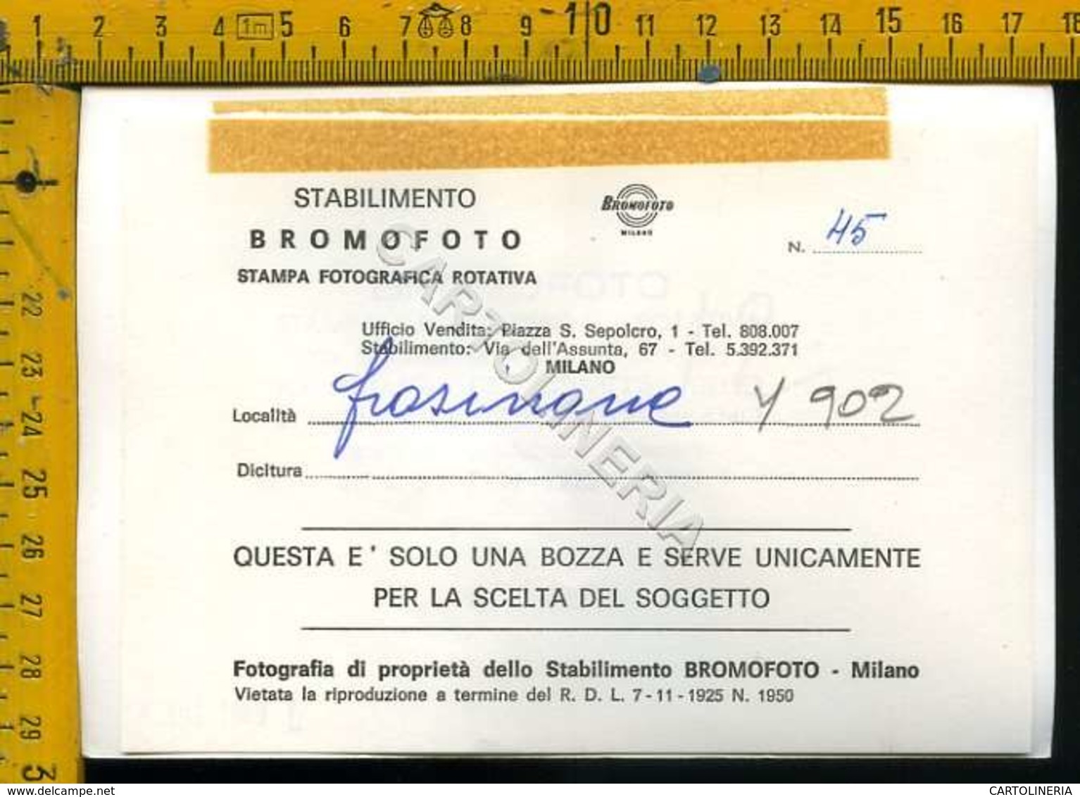 Frosinone Città (carta Fotografica Fine) - Frosinone