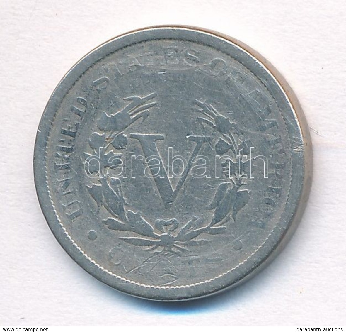 Amerikai Egyesült Államok 1886. 5c Cu-Ni 'Liberty Nickel' T:2-
USA 1886. 5 Cents Cu-Ni 'Liberty Nickel' C:VF - Ohne Zuordnung