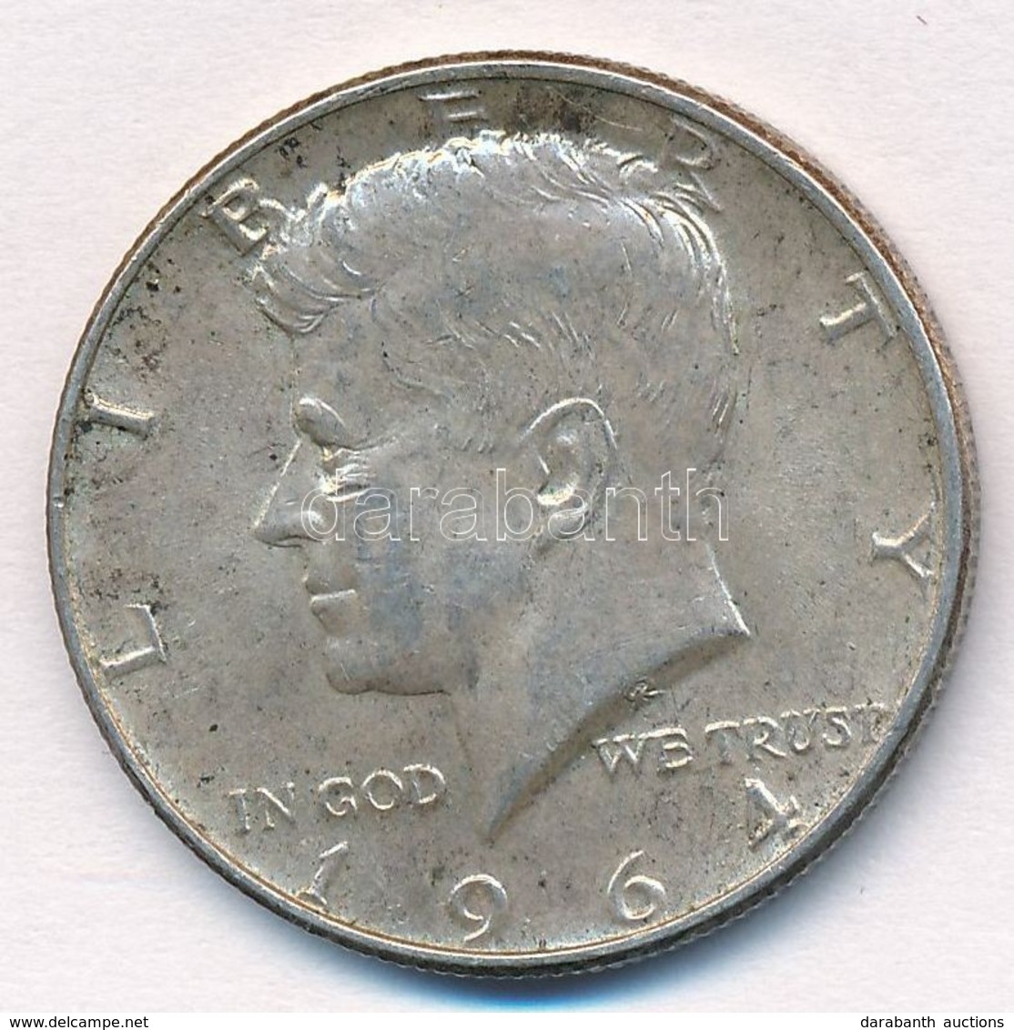 Amerikai Egyesült Államok 1964. 1/2$ Ag 'Kennedy' T:1-,2 
USA 1964. 1/2 Dollar Ag 'Kennedy' C:AU,XF 
Krause KM#202 - Ohne Zuordnung