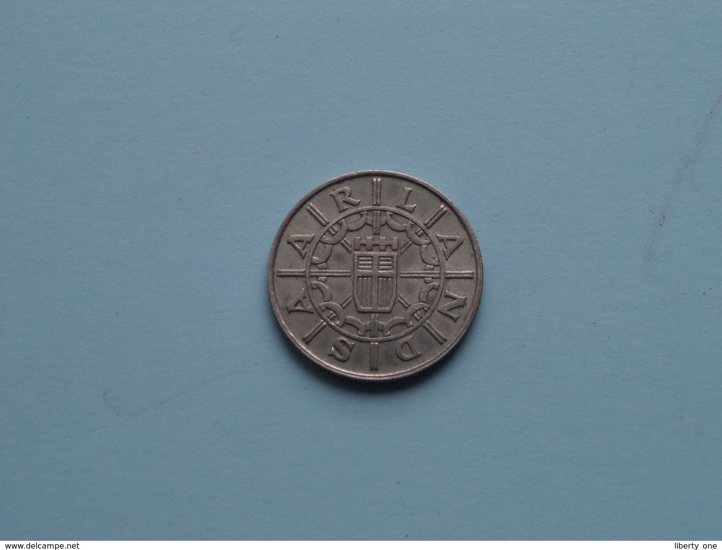 Einhundert Franken ( 100 ) 1955 SAARLAND - KM 4 ( Uncleaned Coin ) ! - Andere & Zonder Classificatie