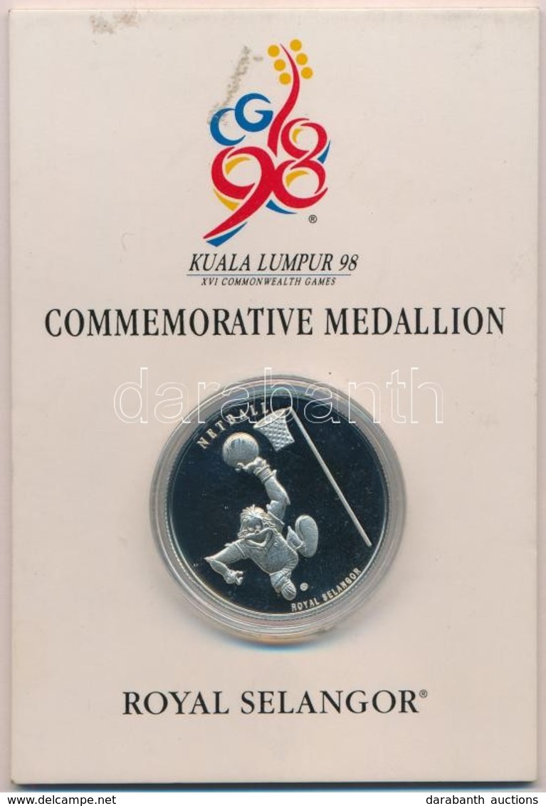 Malajzia 1998. 'XVI. Közösségi Játékok' Fém Emlékérem, Eredeti Csomagolásban (32mm) T:PP
Malaysia 1998. 'XVI Commonwealt - Unclassified