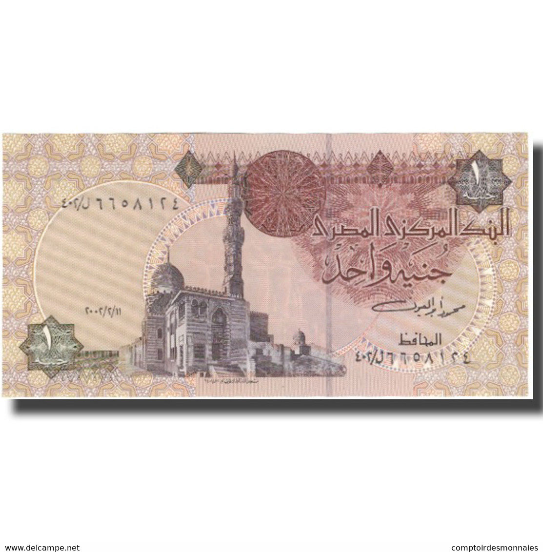 Billet, Égypte, 1 Pound, 1978 -2008, KM:50f, NEUF - Egypte