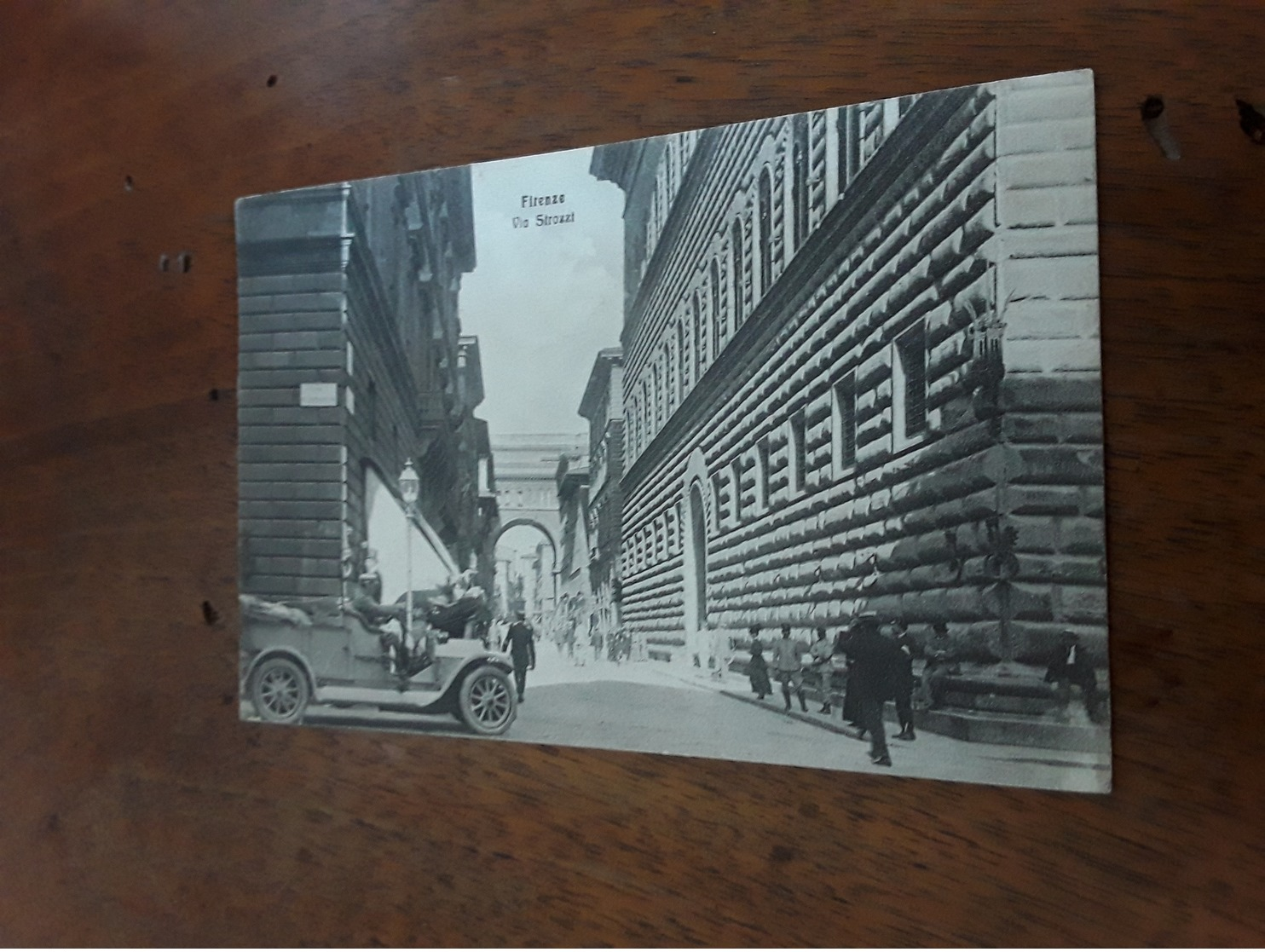 Cartolina Postale 1918, Firenze Via Strozzi - Firenze (Florence)