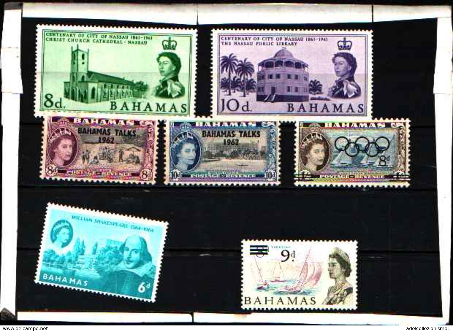 5952BIS )  LOTTO DI FRANCOBOLLI DELLE BAHAMAS -MNH** - Bahamas (1973-...)