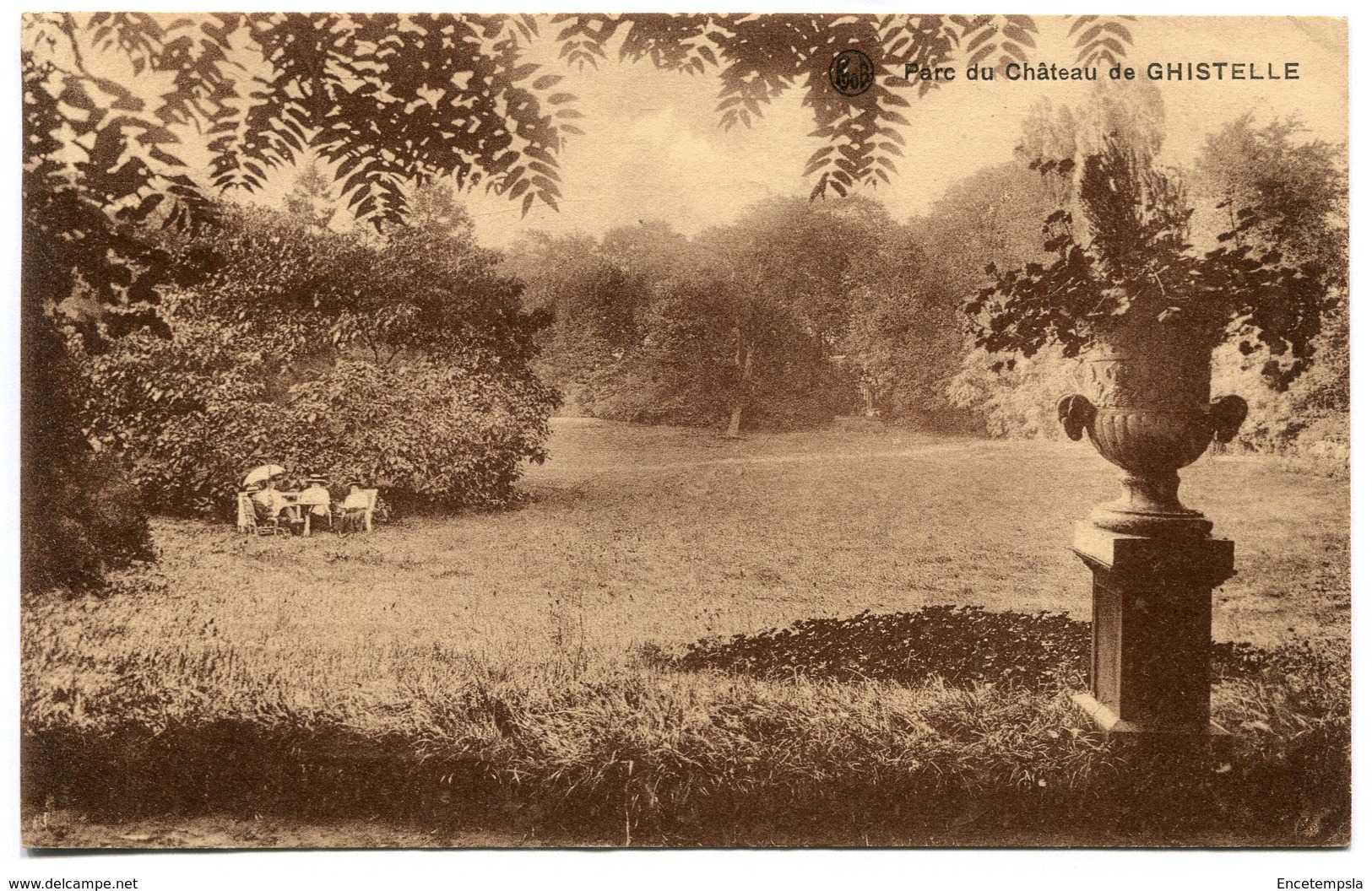 CPA - Carte Postale - Belgique - Gistel - Parc Du Château De Ghistelle (SV9494) - Gistel