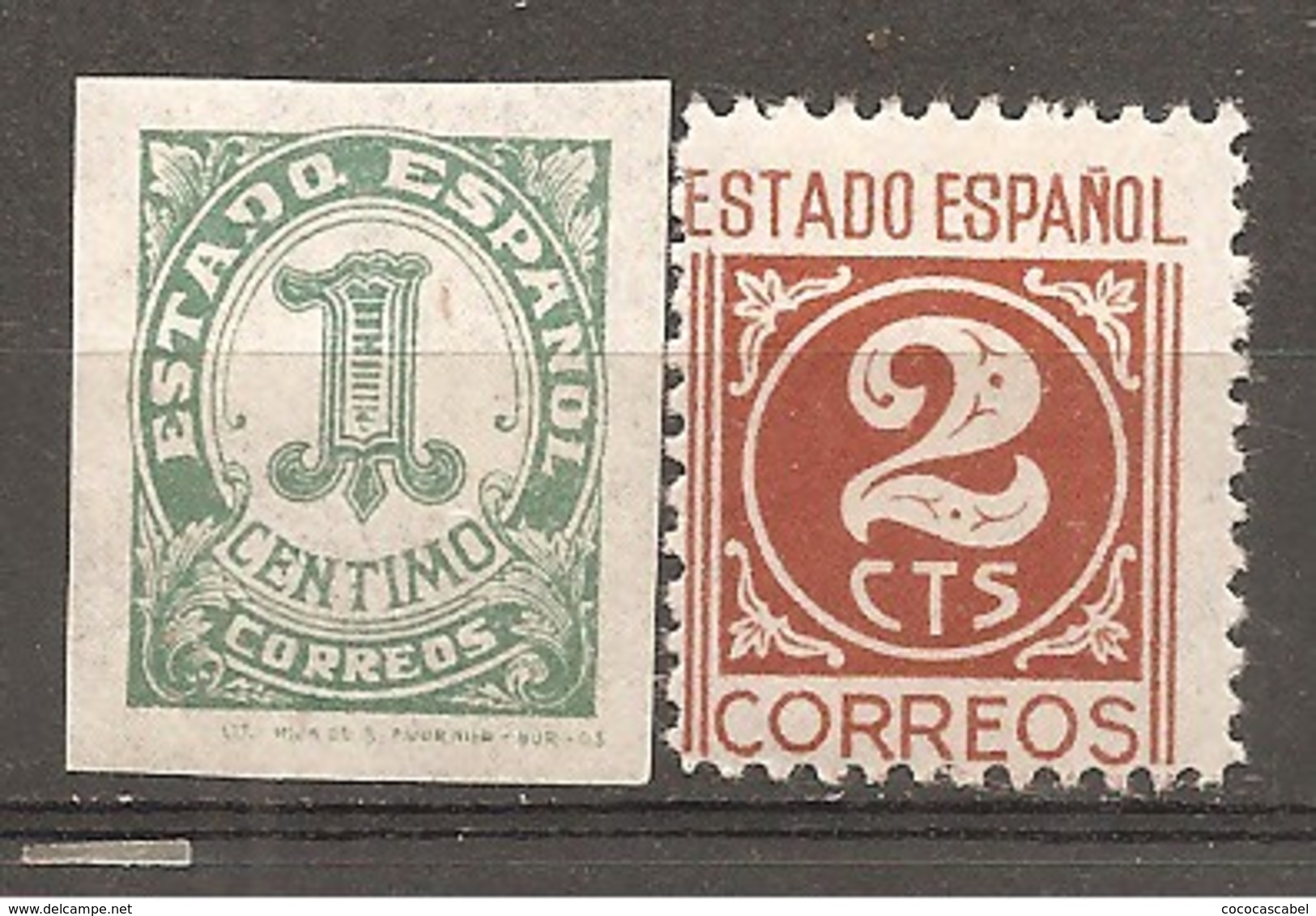 España/Spain-(MH/*) - Edifil  814-15 - Yvert 576-77 - Neufs