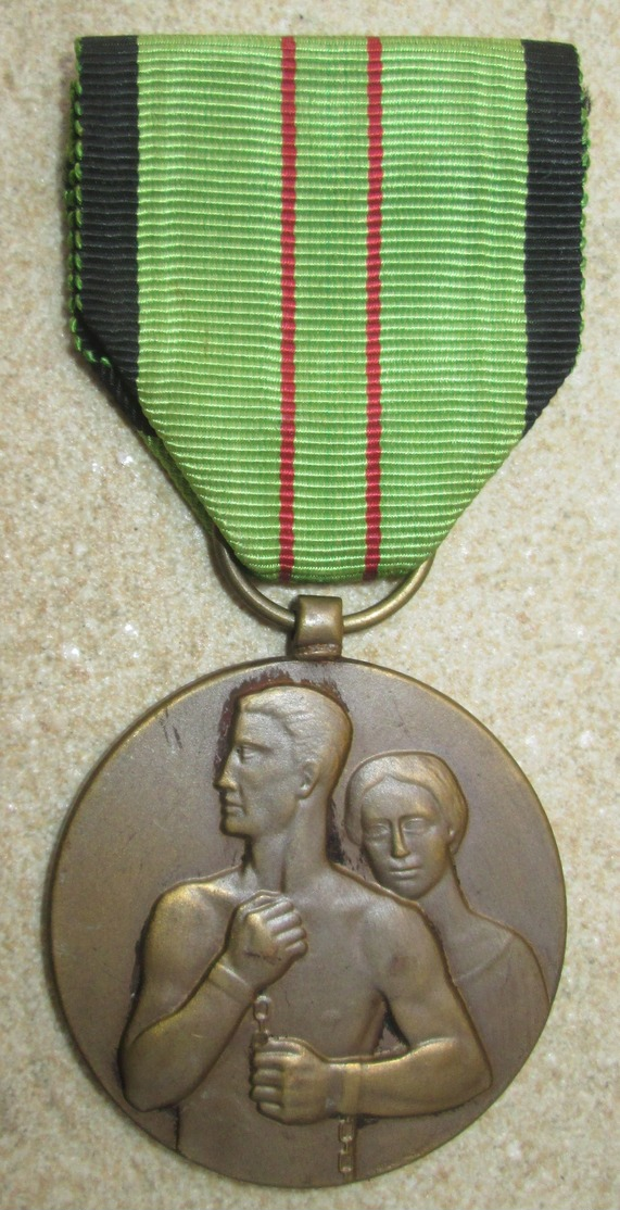 Medaille Belge Des Refractaires WW2 - Belgium