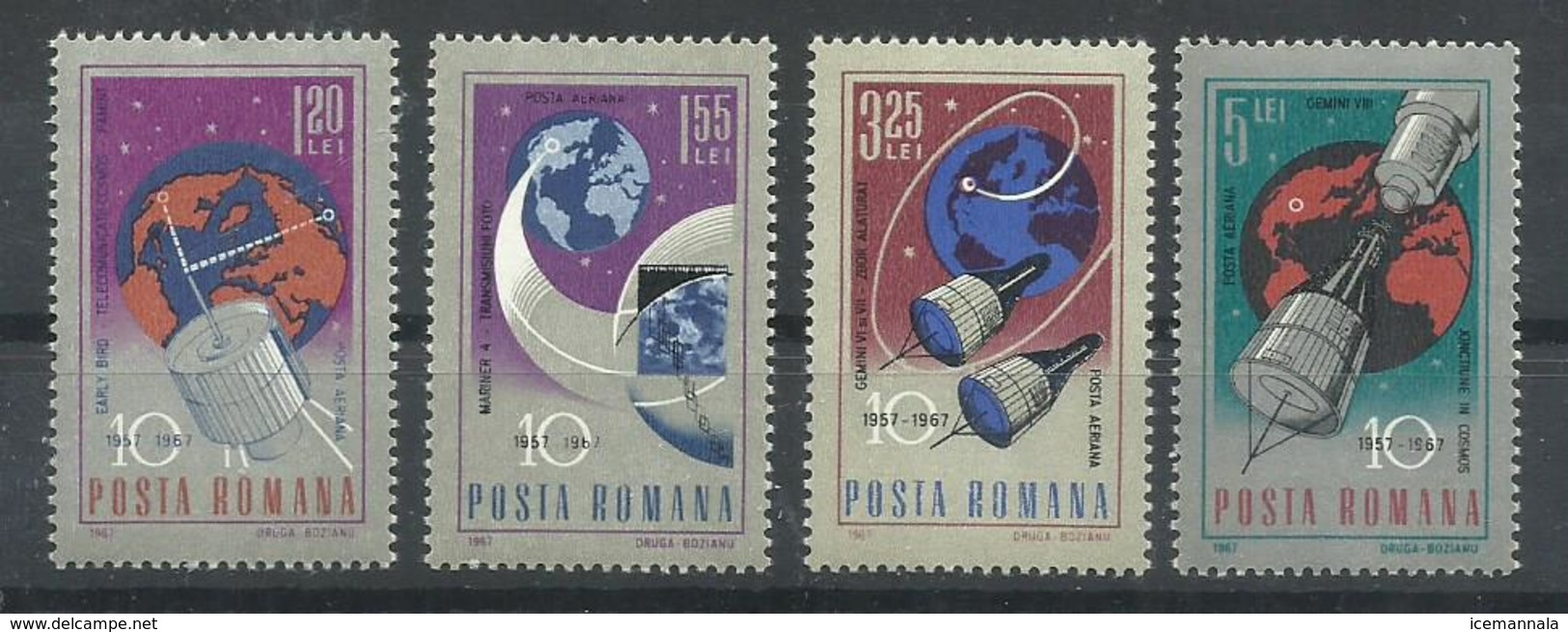 RUMANIA YVERT  AEREO  210/13    MNH  ** - Nuevos