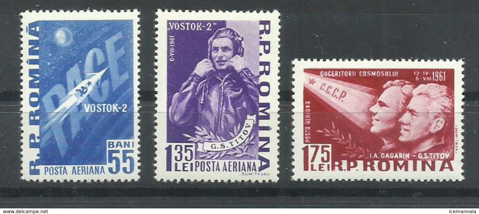 RUMANIA YVERT  AEREO  146/48    MNH  ** - Nuevos