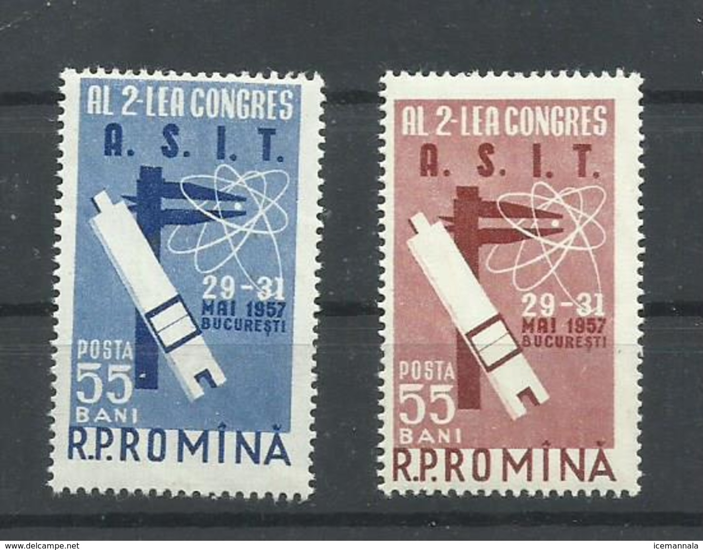 RUMANIA YVERT  AEREO  1515/16    MNH  ** - Nuevos