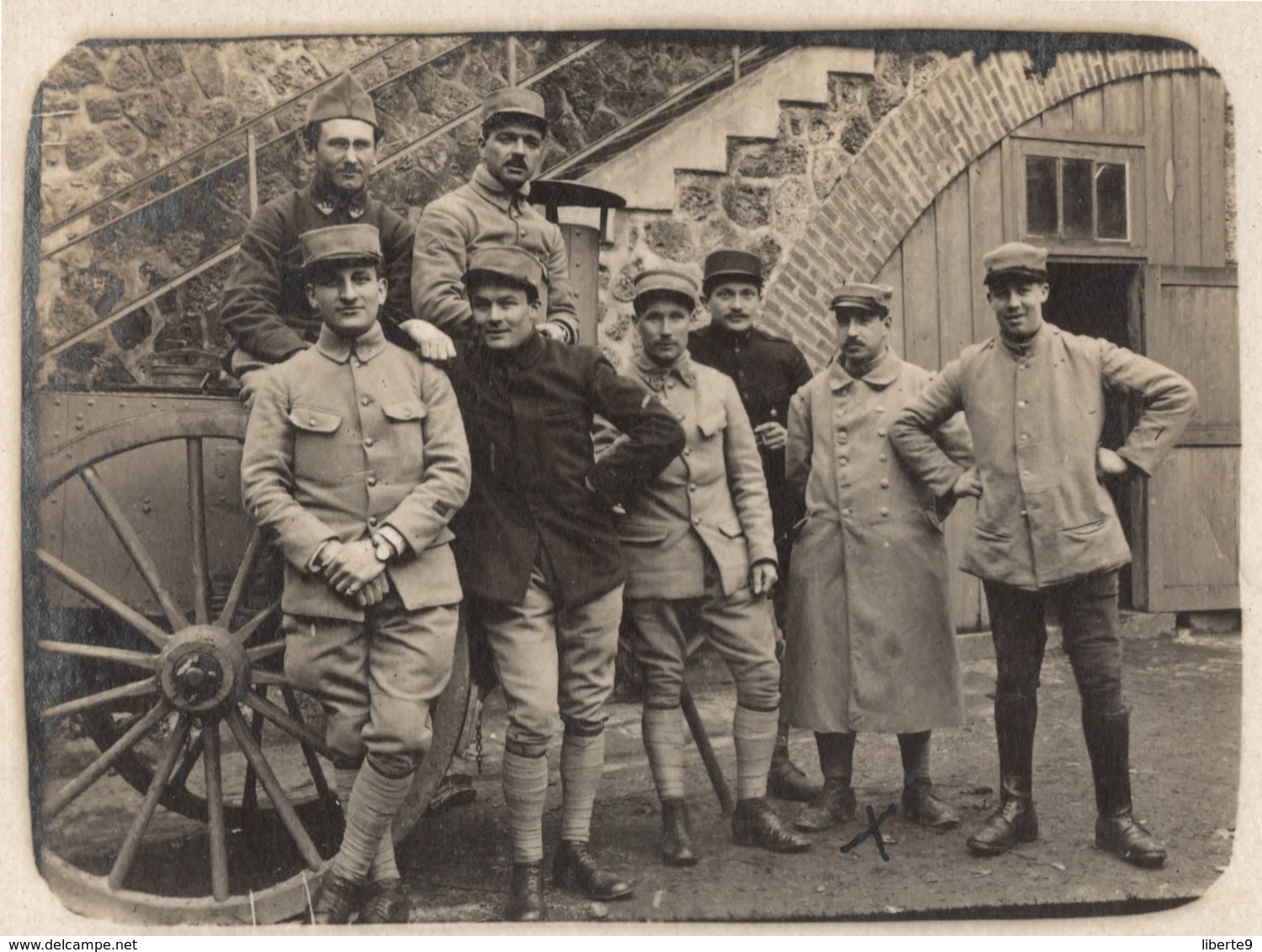 1919 Guerre 1914-1918 Militaire - Pte Photo - Bois D Arcy - St Cyr 20 Mars 1919 - Guerre, Militaire