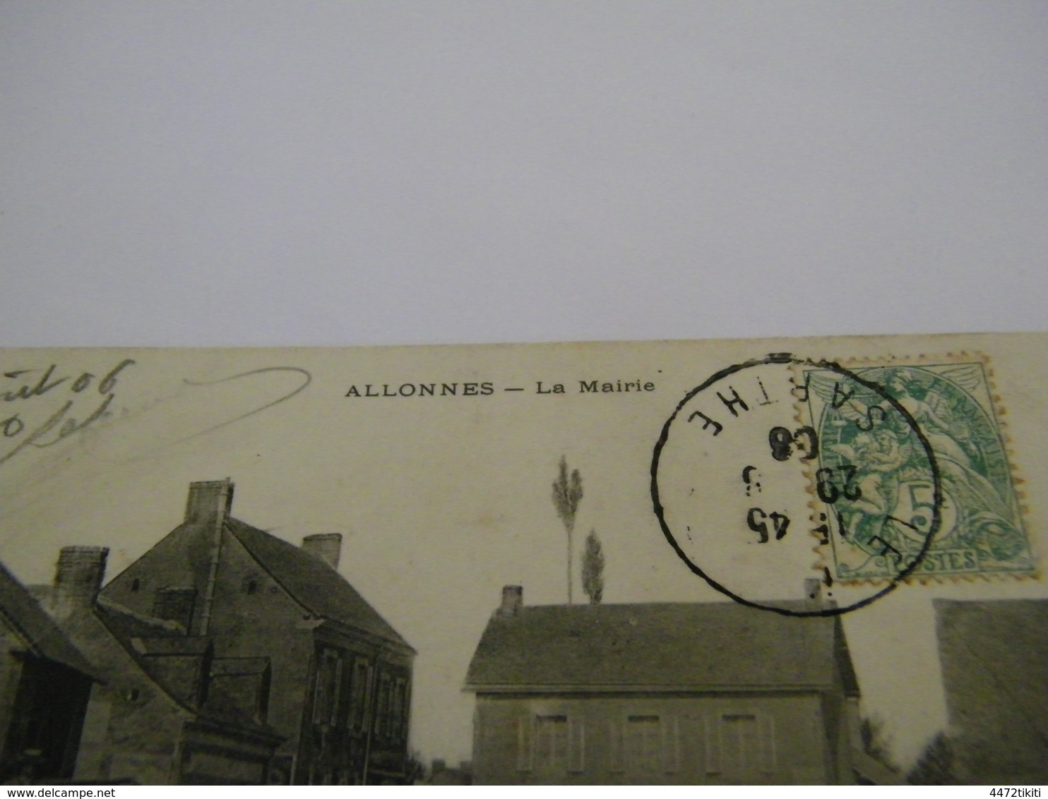 C.P.A.- Allonnes (72) - La Mairie - 1906 - SUP (CC 65) - Allonnes