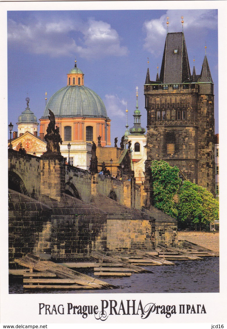 CPM TCHEQUIE PRAHA PRAGUE Charles Bridge And The Old Town - Tschechische Republik