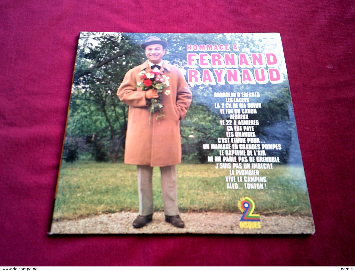 FERNAND  RAYNAUD    HOMMAGE   ALBUM  2 DISQUES - Humour, Cabaret
