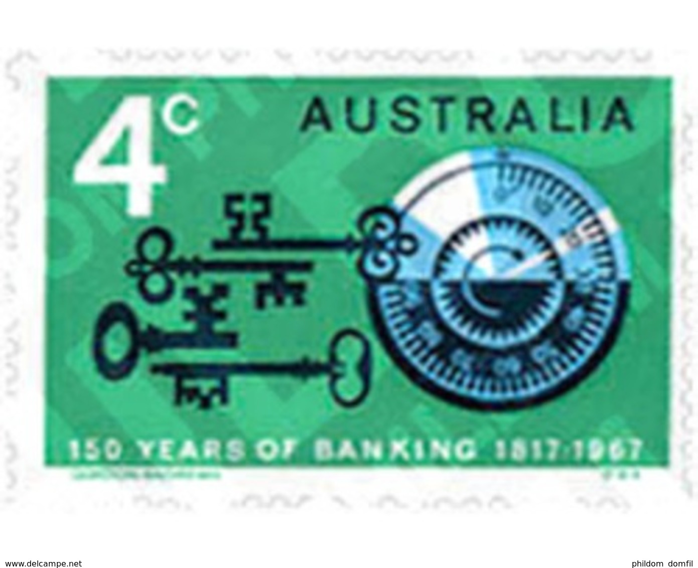 Ref. 122290 * MNH * - AUSTRALIA. 1967. 150 ANIVERSARIO DEL BANCO DE AUSTRALIA - Mint Stamps