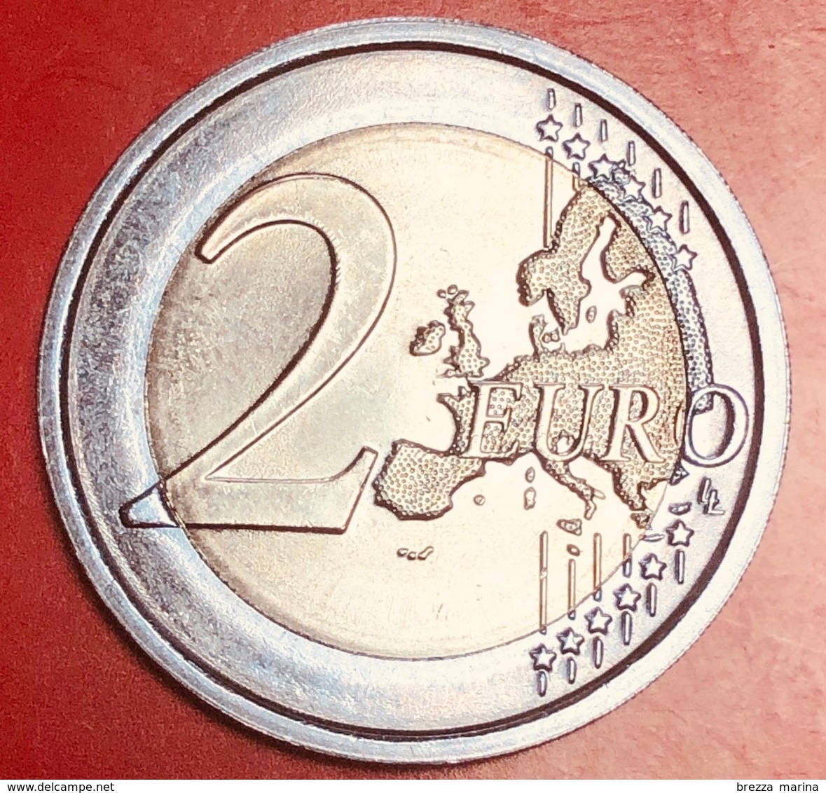 SPAGNA - 2001 - Moneta - Re Juan Carlos - Ritratto - Euro - 2.00 - Slovenia