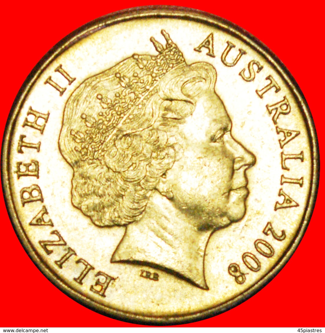+ SOUTHERN CROSS AND SCOUTS 1908: AUSTRALIA ★ 1 DOLLAR 2008 MINT LUSTER! LOW START ★ NO RESERVE! - Dollar
