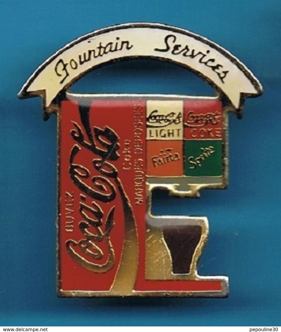 PIN'S //   ** COCA COLA / FOUNTAIN SERVICES ** - Coca-Cola