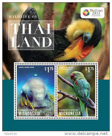 MICRONESIA ; IGPC 1323 S ; MINT N H STAMPS ( WILDLIFE OF THAILAND - Mikronesien