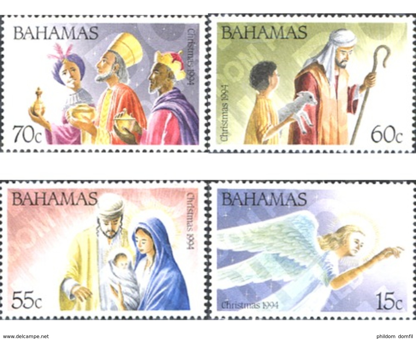 Ref. 289810 * MNH * - BAHAMAS. 1994. CHRISTMAS . NAVIDAD - Bahamas (1973-...)