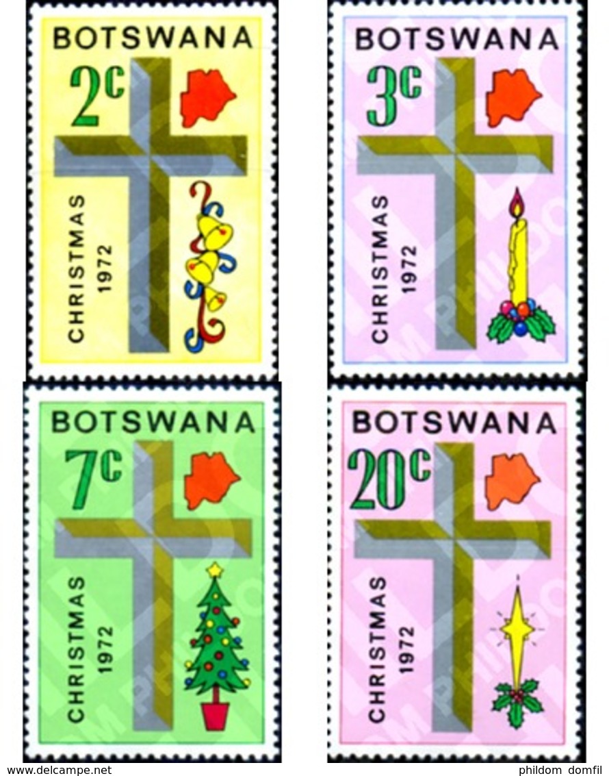 Ref. 256293 * MNH * - BOTSWANA. 1972. CHRISTMAS . NAVIDAD - Noël