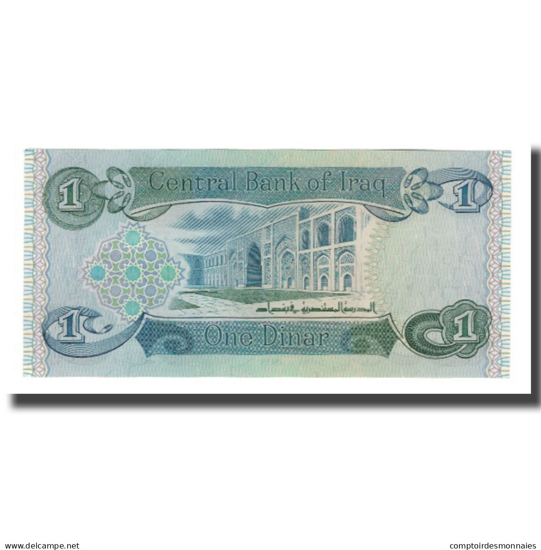 Billet, Iraq, 1 Dinar, Undated (1979-86), KM:69a, NEUF - Iraq