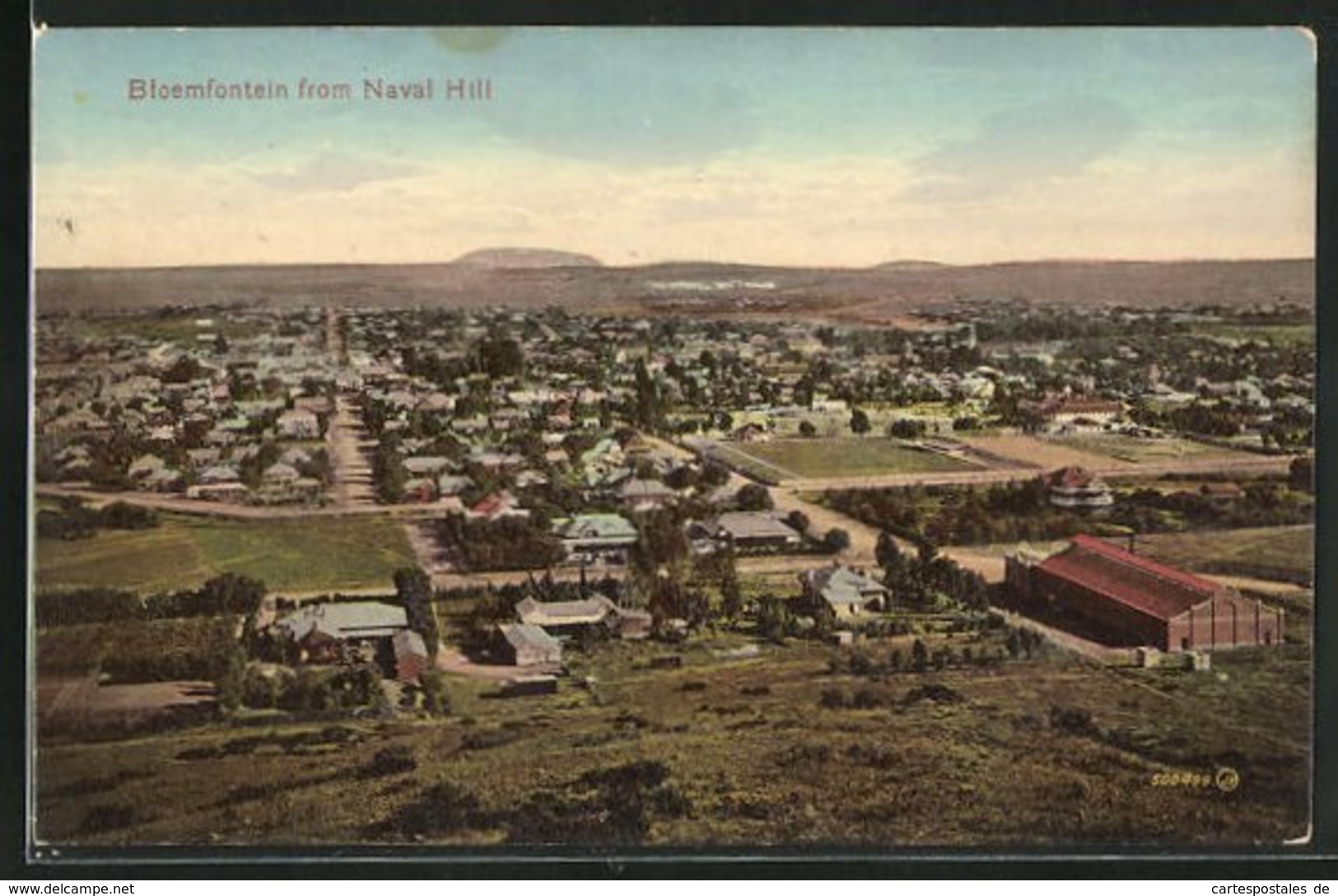 CPA Bloemfontein, Vue Générale Vom Naval Hügel über Häuser Et Landschaft - Südafrika