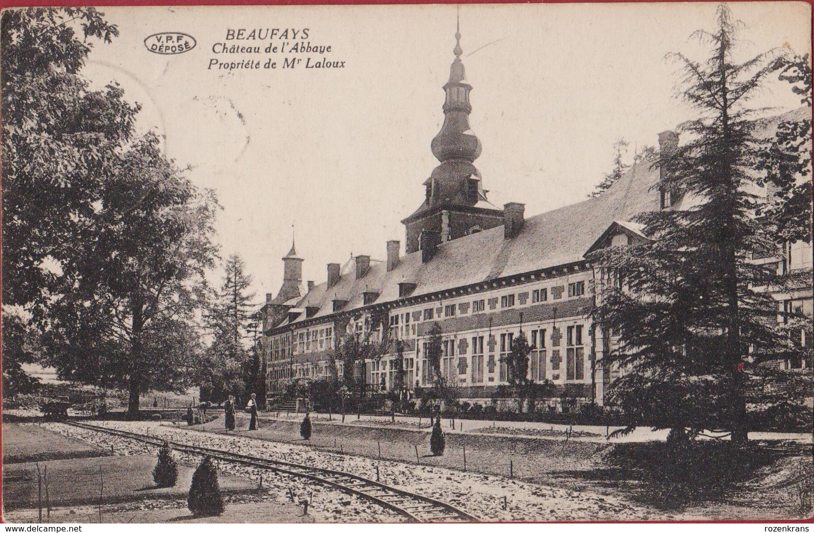 Beaufays Château De L'Abbaye Propriété De Mr Laloux Chaudfontaine CPA Liège (En Très Bon Etat) - Chaudfontaine