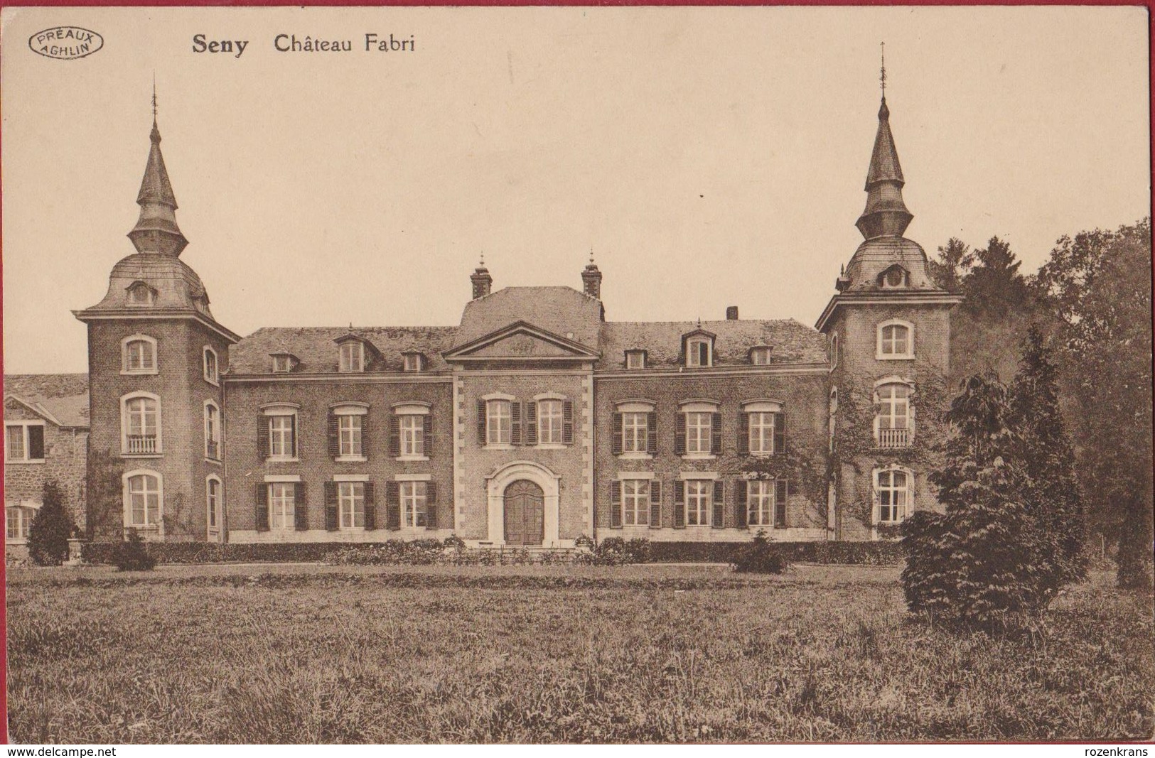 Seny Chateau Fabri Condroz Tinlot CPA (En Très Bon Etat) - Tinlot