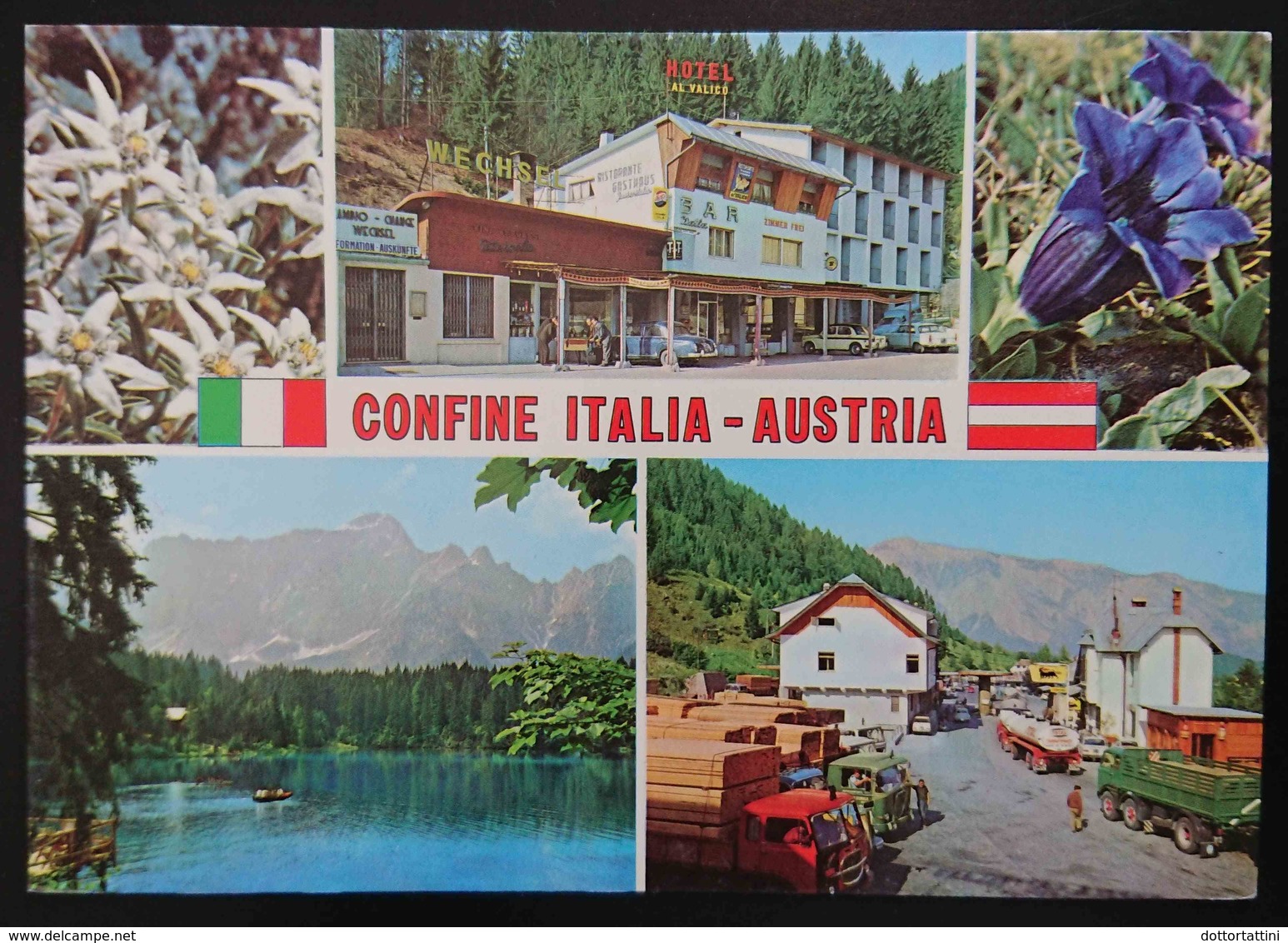 TARVISIO (Udine) - HOTEL AL VALICO - Confine Italia-Austria - Dogana, Border - Nv - Zoll