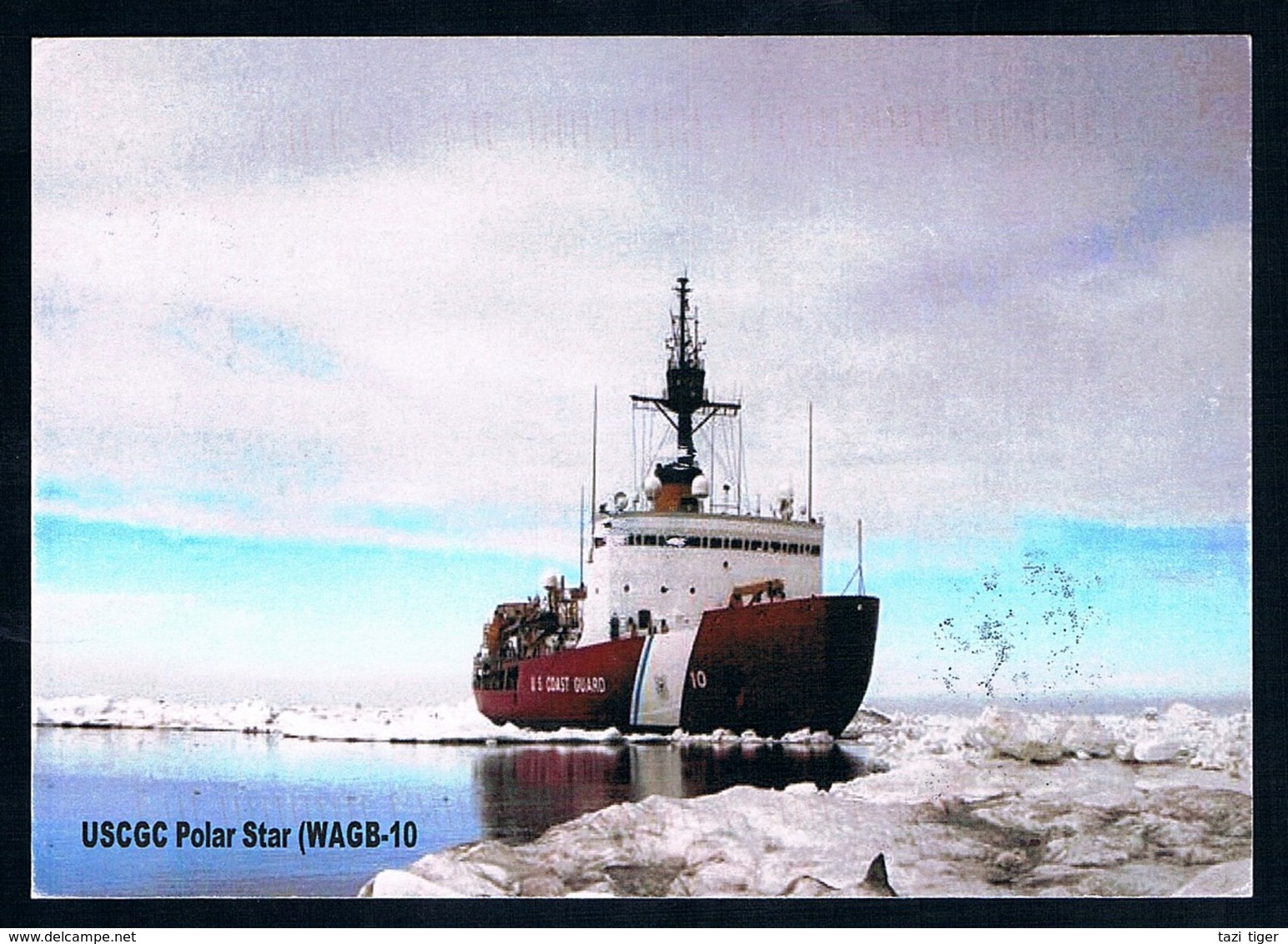 Antarctica • USA • 2016 • Postcard • Amunsden-Scott Stn • USCGC Polar Star - Altri & Non Classificati