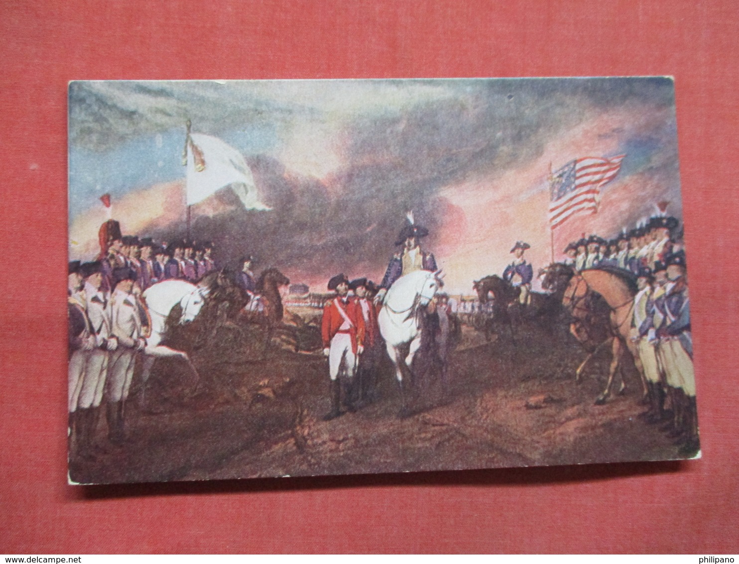 Surrender Of Cornwallis Yorktown  1781       Ref 3507 - Histoire