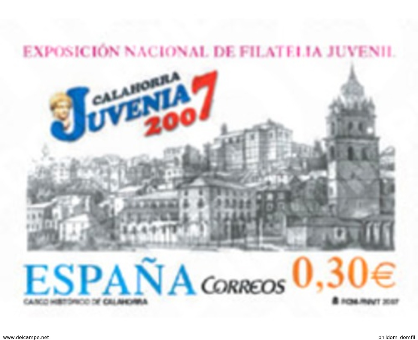 Ref. 202526 * MNH * - SPAIN. 2007. JUVENIA 2007 . JUVENIA 2007 - Nuevos