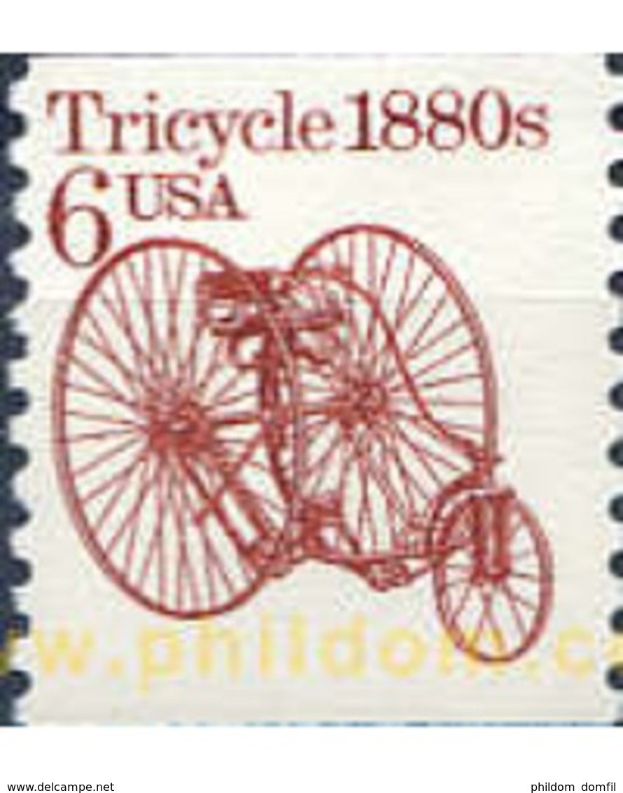 Ref. 21624 * MNH * - UNITED STATES. 1985. TRICYCLE . TRICICLO - Nuevos