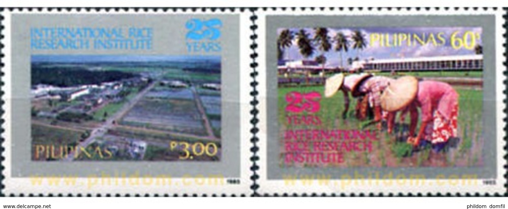 Ref. 313355 * MNH * - PHILIPPINES. 1985. INSTITUTO INTERNACIONAL DEL DESARROLLO - Agriculture