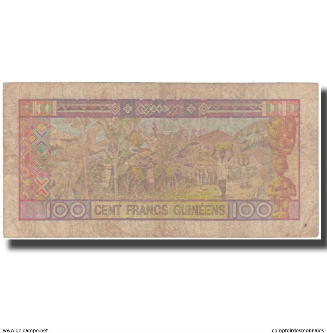 Billet, Guinea, 100 Francs, 1985, KM:30a, B+ - Guinea