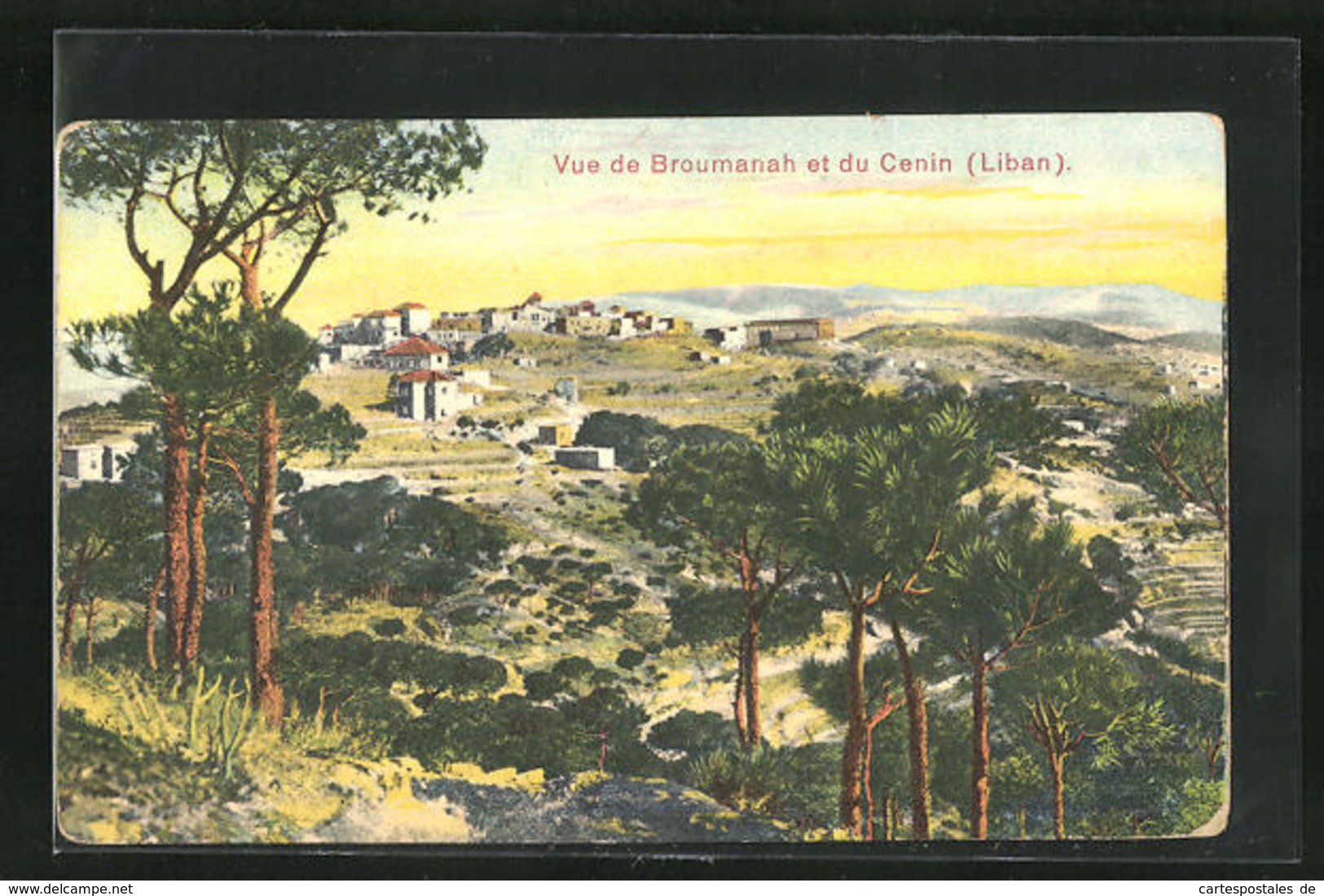 AK Cenin, Vue De Broumanah Et Du Cenin - Libanon