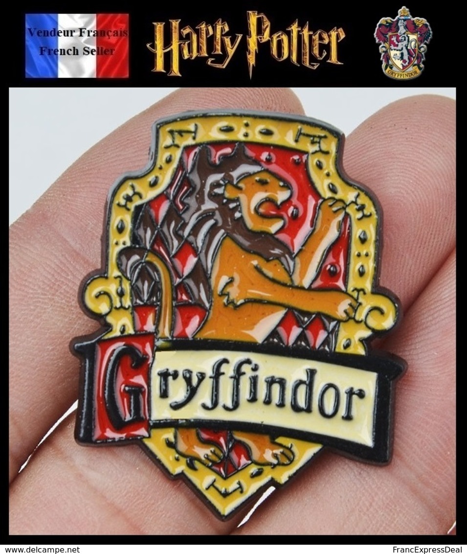 S6b - 1 Pins Pin's NEUF En Métal ( Brooch ) - Harry Potter Gryffondor ( Gryffindor ) 4 Cm ! - Filmmanie